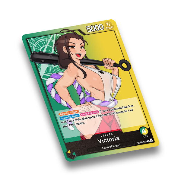 YAMATORIA GREEN YELLOW LEADER CARD