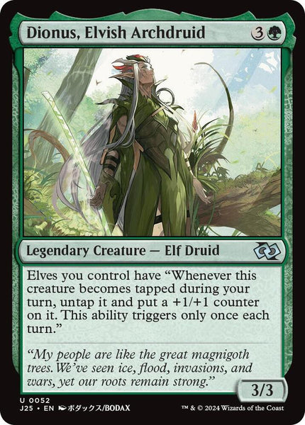 Dionus, Elvish Archdruid (Anime)