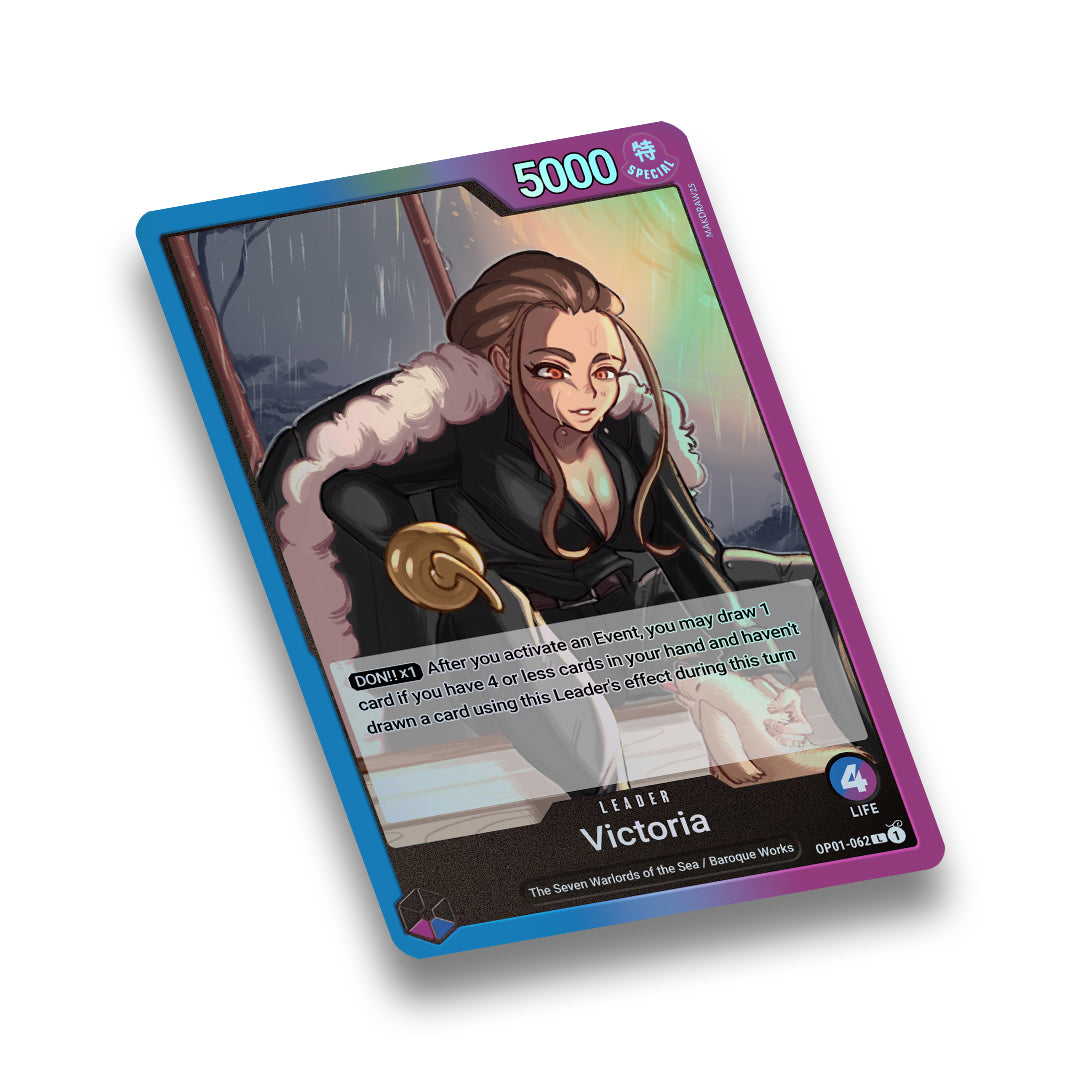 CROCTORIA BLUE PURPLE LEADER CARD – triplerare