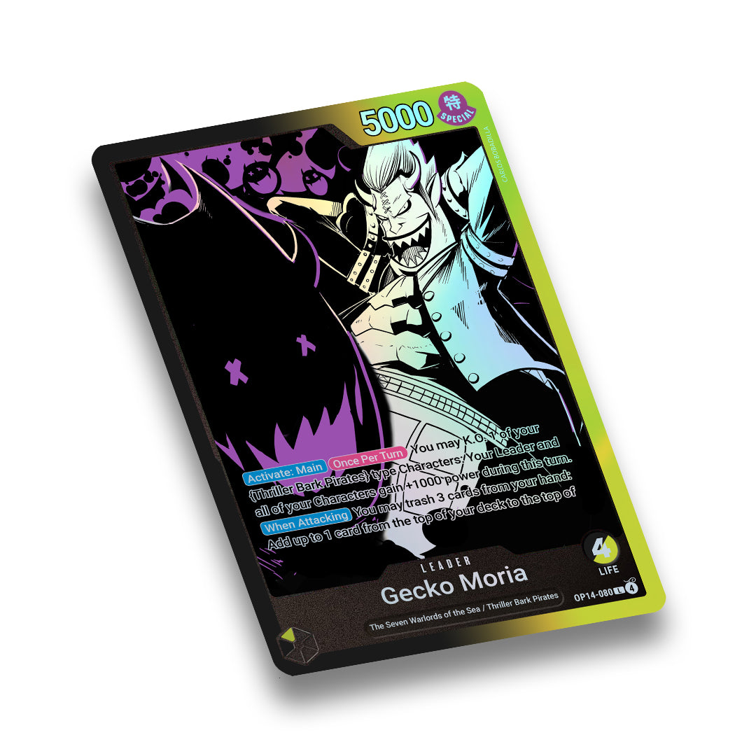 gecko moria one piece card game Amazon.com: One Piece Cards Collection Starter Box │ 6 Sealed Booster Packs  (Japanese) │ OP-01 thru OP-06 │ Romance Dawn, Paramount War, Pillars of  Strength & More │ Bonus Items in Select