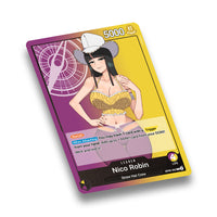DEVIL CHILD PURPLE YELLOW LEADER CARD