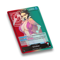 PUNK HAZARD RED GREEN LEADER CARD