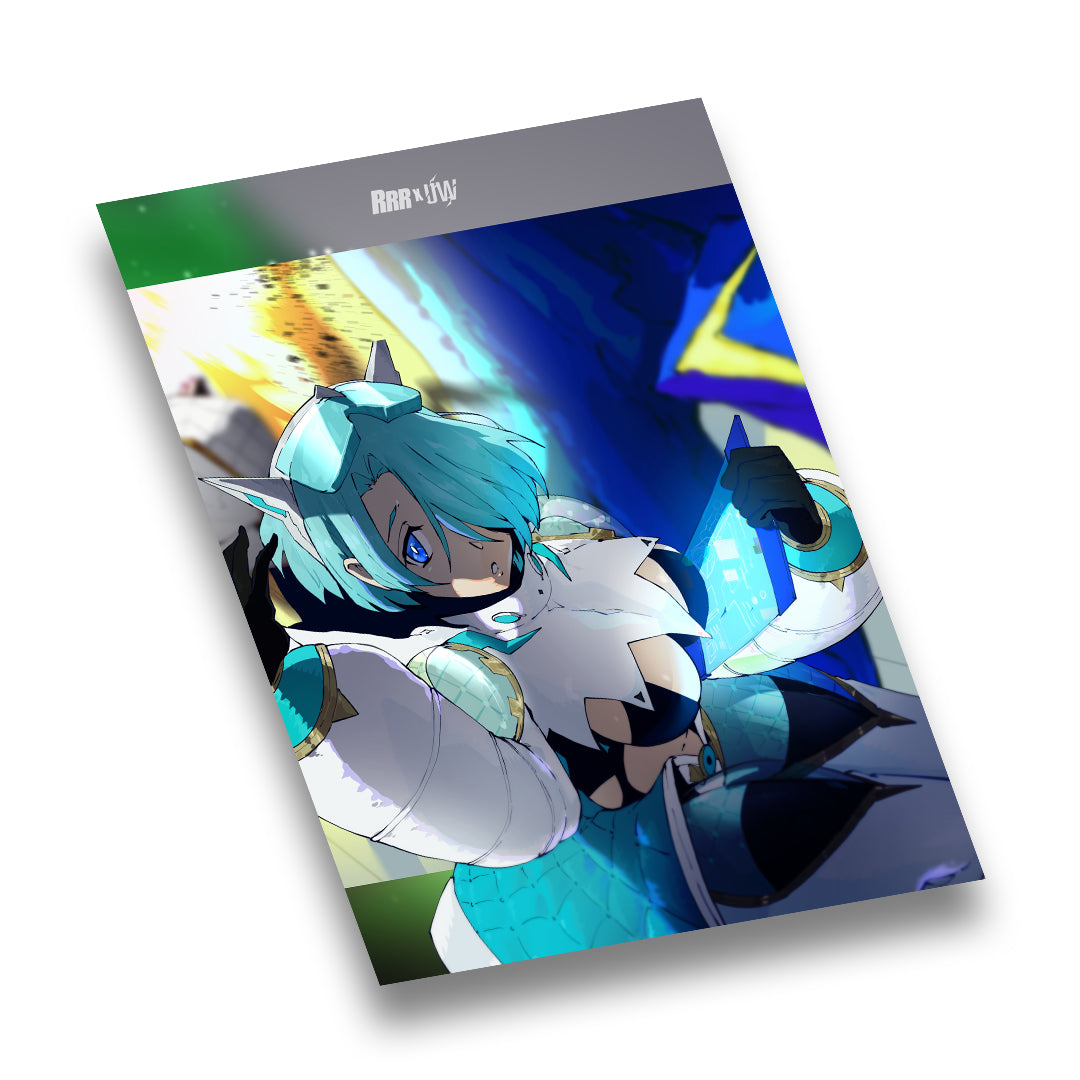 KAIJU CREATOR UW COLLAB POSTER – triplerare
